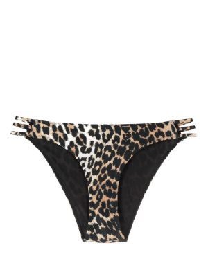Leopard-print cut-out bikini bottoms, GANNI Leopard-print cut-out bikini bottoms
Leopard-print cut-out bikini bottoms, GANNI Leopard-print cut-out bikini bottoms