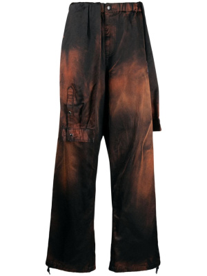 Layered-design brushed-effect trousers, Maison Mihara Yasuhiro Layered-design brushed-effect trousers
Layered-design brushed-effect trousers, Maison Mihara Yasuhiro Layered-design brushed-effect trousers