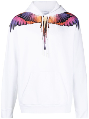 Wings-print organic-cotton hoodie, Marcelo Burlon County of Milan Wings-print organic-cotton hoodie
Wings-print organic-cotton hoodie, Marcelo Burlon County of Milan Wings-print organic-cotton hoodie