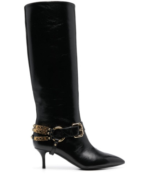 Mini Lettering 65mm leather boots, Moschino Mini Lettering 65mm leather boots
Mini Lettering 65mm leather boots, Moschino Mini Lettering 65mm leather boots