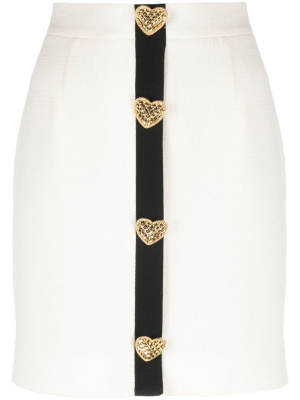 Heart-shaped buttons poplin miniskirt, Moschino Heart-shaped buttons poplin miniskirt
Heart-shaped buttons poplin miniskirt, Moschino Heart-shaped buttons poplin miniskirt