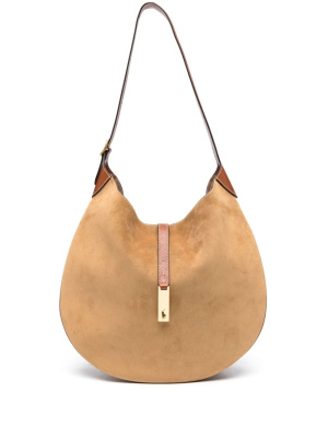 Medium suede strap-fastening tote bag, Polo Ralph Lauren Medium suede strap-fastening tote bag
Medium suede strap-fastening tote bag, Polo Ralph Lauren Medium suede strap-fastening tote bag