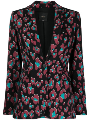 Floral-print single-breasted blazer, PINKO Floral-print single-breasted blazer
Floral-print single-breasted blazer, PINKO Floral-print single-breasted blazer