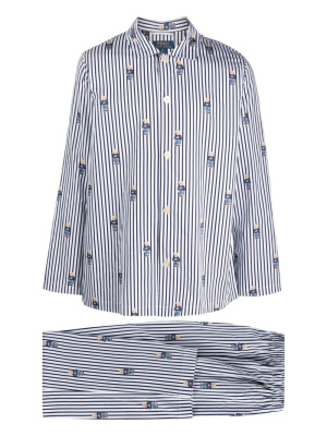 Polo Bear-motif striped cotton pajamas, Polo Ralph Lauren Polo Bear-motif striped cotton pajamas
Polo Bear-motif striped cotton pajamas, Polo Ralph Lauren Polo Bear-motif striped cotton pajamas