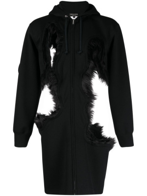 Cut-out faux-fur trim hoodie, Comme Des Garçons Homme Plus Cut-out faux-fur trim hoodie
Cut-out faux-fur trim hoodie, Comme Des Garçons Homme Plus Cut-out faux-fur trim hoodie