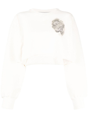 Toile de Jouy-embroidered sweatshirt, Golden Goose Toile de Jouy-embroidered sweatshirt
Toile de Jouy-embroidered sweatshirt, Golden Goose Toile de Jouy-embroidered sweatshirt