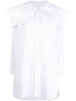 Oversized-collar cotton shirt, Comme Des Garçons Girl Oversized-collar cotton shirt
Oversized-collar cotton shirt, Comme Des Garçons Girl Oversized-collar cotton shirt
