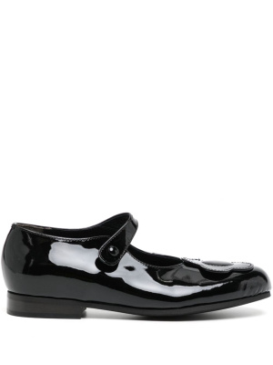 Patent-finish leather ballerina shoes, Comme Des Garçons Girl Patent-finish leather ballerina shoes
Patent-finish leather ballerina shoes, Comme Des Garçons Girl Patent-finish leather ballerina shoes