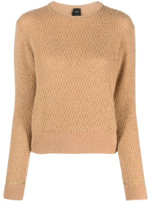 Waffle-effect metallic-threading jumper, PINKO Waffle-effect metallic-threading jumper
Waffle-effect metallic-threading jumper, PINKO Waffle-effect metallic-threading jumper