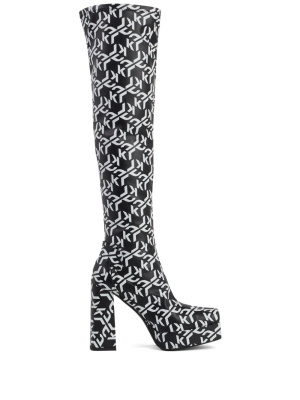 Stak Heel 120mm logo-print boots, Karl Lagerfeld Jeans Stak Heel 120mm logo-print boots
Stak Heel 120mm logo-print boots, Karl Lagerfeld Jeans Stak Heel 120mm logo-print boots