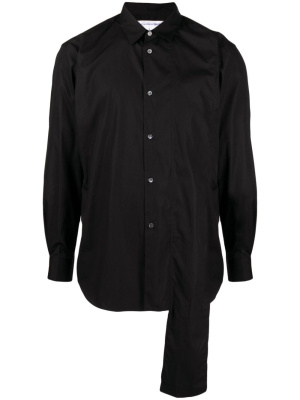 Asymmetric-hem cotton shirt, Comme Des Garçons Shirt Asymmetric-hem cotton shirt
Asymmetric-hem cotton shirt, Comme Des Garçons Shirt Asymmetric-hem cotton shirt