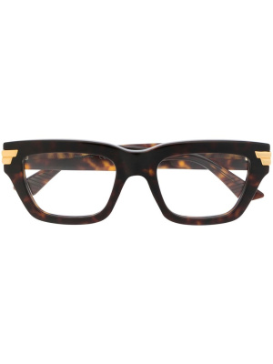 Tortoiseshell-effect frame glasses, Bottega Veneta Eyewear Tortoiseshell-effect frame glasses
Tortoiseshell-effect frame glasses, Bottega Veneta Eyewear Tortoiseshell-effect frame glasses