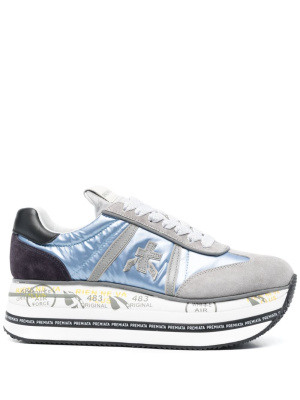 Beth metallic-effect leather sneakers, Premiata Beth metallic-effect leather sneakers
Beth metallic-effect leather sneakers, Premiata Beth metallic-effect leather sneakers