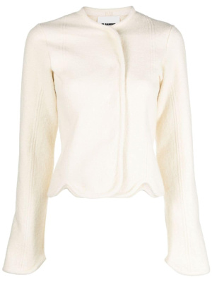 Off-centre cotton-wool blend jacket, Jil Sander Off-centre cotton-wool blend jacket
Off-centre cotton-wool blend jacket, Jil Sander Off-centre cotton-wool blend jacket