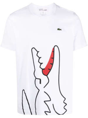 X Lacoste logo-patch cotton T-shirt, Comme Des Garçons Shirt X Lacoste logo-patch cotton T-shirt
X Lacoste logo-patch cotton T-shirt, Comme Des Garçons Shirt X Lacoste logo-patch cotton T-shirt