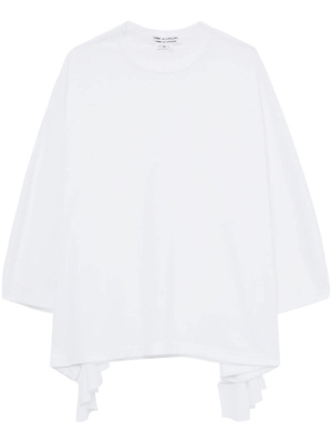 Draped-detail crew-neck blouse, Comme Des Garçons Comme Des Garçons Draped-detail crew-neck blouse
Draped-detail crew-neck blouse, Comme Des Garçons Comme Des Garçons Draped-detail crew-neck blouse