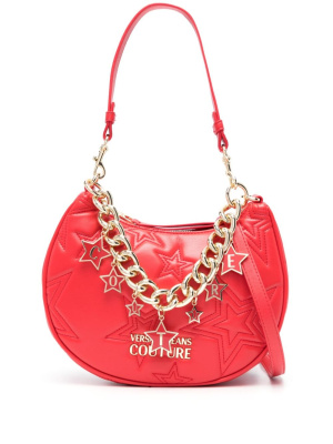 Stars-logo leather shoulder bag, Versace Jeans Couture Stars-logo leather shoulder bag
Stars-logo leather shoulder bag, Versace Jeans Couture Stars-logo leather shoulder bag