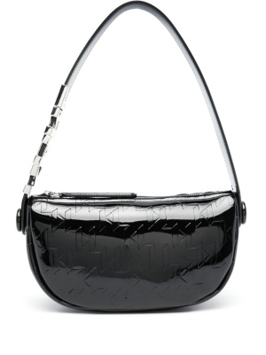 Logo-debossed patent shoulder bag, Karl Lagerfeld Logo-debossed patent shoulder bag
Logo-debossed patent shoulder bag, Karl Lagerfeld Logo-debossed patent shoulder bag