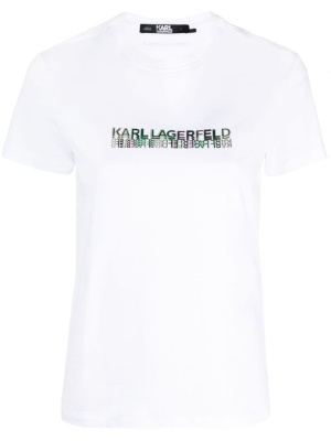 Logo-print organic cotton T-shirt, Karl Lagerfeld Logo-print organic cotton T-shirt
Logo-print organic cotton T-shirt, Karl Lagerfeld Logo-print organic cotton T-shirt