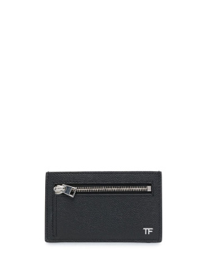 Grained texture leather cardholder, TOM FORD Grained texture leather cardholder
Grained texture leather cardholder, TOM FORD Grained texture leather cardholder