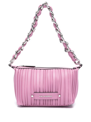 Pleated faux leather shoulder bag, Karl Lagerfeld Pleated faux leather shoulder bag
Pleated faux leather shoulder bag, Karl Lagerfeld Pleated faux leather shoulder bag