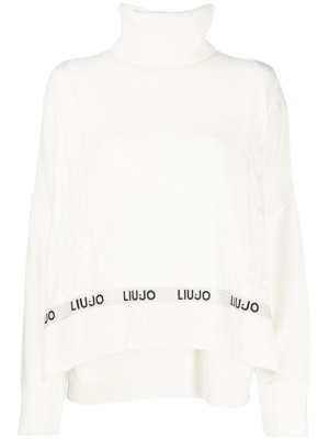 Intarsia-knit logo ribbed-knit jumper, TWINSET Intarsia-knit logo ribbed-knit jumper
Intarsia-knit logo ribbed-knit jumper, TWINSET Intarsia-knit logo ribbed-knit jumper