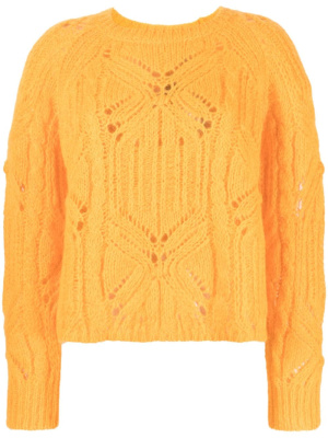 Open cable-knit long-sleeve jumper, TWINSET Open cable-knit long-sleeve jumper
Open cable-knit long-sleeve jumper, TWINSET Open cable-knit long-sleeve jumper