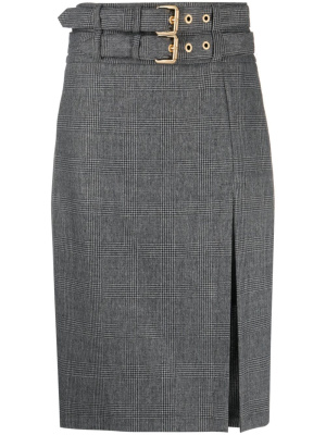 Goldie plaid-check belted midi skirt, PINKO Goldie plaid-check belted midi skirt
Goldie plaid-check belted midi skirt, PINKO Goldie plaid-check belted midi skirt
