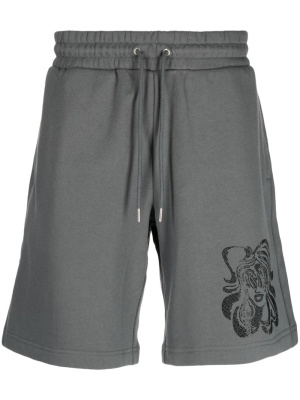 Crystal-embellished logo-print cotton shorts, Ripndip Crystal-embellished logo-print cotton shorts
Crystal-embellished logo-print cotton shorts, Ripndip Crystal-embellished logo-print cotton shorts