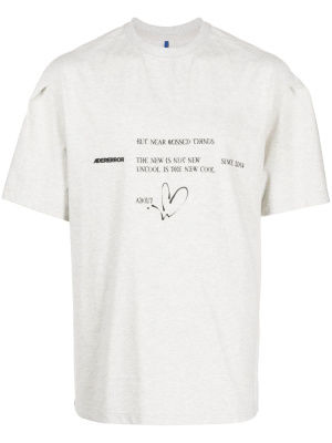 Artwork logo-print stretch-cotton T-shirt, Ader Error Artwork logo-print stretch-cotton T-shirt
Artwork logo-print stretch-cotton T-shirt, Ader Error Artwork logo-print stretch-cotton T-shirt