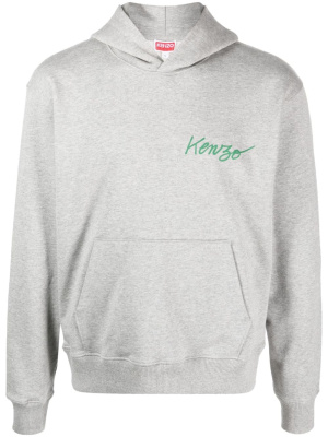 Graphic-print mélange cotton hoodie, Kenzo Graphic-print mélange cotton hoodie
Graphic-print mélange cotton hoodie, Kenzo Graphic-print mélange cotton hoodie