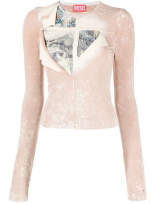 Bleached-effect ripped-detailing T-shirt, Diesel Bleached-effect ripped-detailing T-shirt
Bleached-effect ripped-detailing T-shirt, Diesel Bleached-effect ripped-detailing T-shirt
