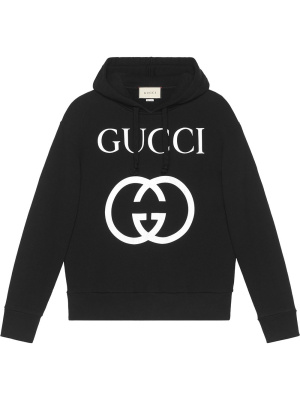 

Hooded sweatshirt with Interlocking G, Gucci Hooded sweatshirt with Interlocking G
