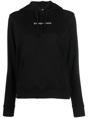 Logo-embroidered drawstring hoodie, Tommy Jeans Logo-embroidered drawstring hoodie
Logo-embroidered drawstring hoodie, Tommy Jeans Logo-embroidered drawstring hoodie