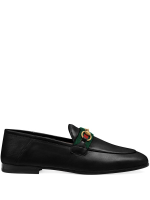 

Web detail loafers, Gucci Web detail loafers