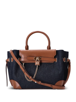 Padlock-detail denim tote bag, Michael Michael Kors Padlock-detail denim tote bag
Padlock-detail denim tote bag, Michael Michael Kors Padlock-detail denim tote bag