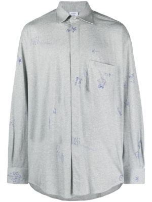 Sketch-style print cotton shirt, VETEMENTS Sketch-style print cotton shirt
Sketch-style print cotton shirt, VETEMENTS Sketch-style print cotton shirt