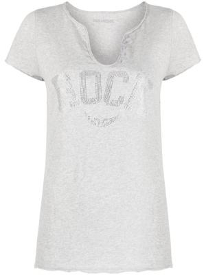 Rock rhinestone-embellished T-shirt, Zadig&Voltaire Rock rhinestone-embellished T-shirt
Rock rhinestone-embellished T-shirt, Zadig&Voltaire Rock rhinestone-embellished T-shirt