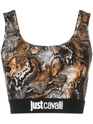 Snakeskin-print cropped sports bra, Just Cavalli Snakeskin-print cropped sports bra
Snakeskin-print cropped sports bra, Just Cavalli Snakeskin-print cropped sports bra