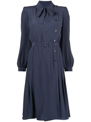 Side button fastening belted dress, Maison Margiela Side button fastening belted dress
Side button fastening belted dress, Maison Margiela Side button fastening belted dress
