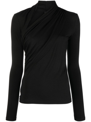 Draped asymmetric long-sleeve top, PINKO Draped asymmetric long-sleeve top
Draped asymmetric long-sleeve top, PINKO Draped asymmetric long-sleeve top