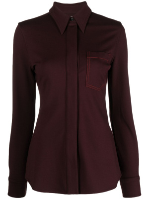 Contrast-stitch long-sleeve shirt, Victoria Beckham Contrast-stitch long-sleeve shirt
Contrast-stitch long-sleeve shirt, Victoria Beckham Contrast-stitch long-sleeve shirt