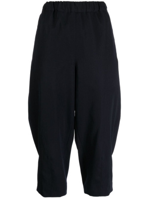 Elasticated-waistband cropped wool trousers, Comme Des Garçons Comme Des Garçons Elasticated-waistband cropped wool trousers
Elasticated-waistband cropped wool trousers, Comme Des Garçons Comme Des Garçons Elasticated-waistband cropped wool trousers