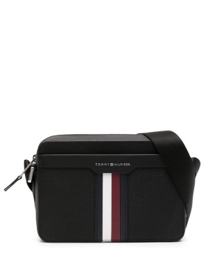 Logo-debossed leather shoulder bag, Tommy Hilfiger Logo-debossed leather shoulder bag
Logo-debossed leather shoulder bag, Tommy Hilfiger Logo-debossed leather shoulder bag