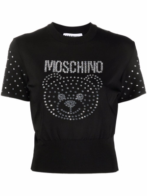 Teddy bear-print short-sleeved T-shirt, Moschino Teddy bear-print short-sleeved T-shirt
Teddy bear-print short-sleeved T-shirt, Moschino Teddy bear-print short-sleeved T-shirt