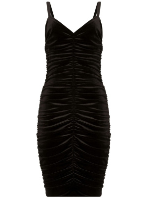 Ruched velvet-effect sleeveless dress, Dolce & Gabbana Ruched velvet-effect sleeveless dress
Ruched velvet-effect sleeveless dress, Dolce & Gabbana Ruched velvet-effect sleeveless dress
