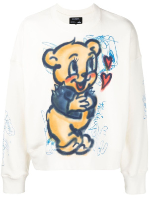 Graffiti-print long-sleeve sweatshirt, DOMREBEL Graffiti-print long-sleeve sweatshirt
Graffiti-print long-sleeve sweatshirt, DOMREBEL Graffiti-print long-sleeve sweatshirt