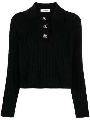 Embellished wool-cashmere blend jumper, SANDRO Embellished wool-cashmere blend jumper
Embellished wool-cashmere blend jumper, SANDRO Embellished wool-cashmere blend jumper