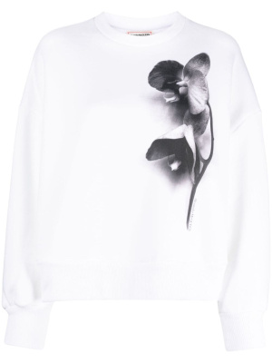 Photographic Orchid cotton sweatshirt, Alexander McQueen Photographic Orchid cotton sweatshirt
Photographic Orchid cotton sweatshirt, Alexander McQueen Photographic Orchid cotton sweatshirt