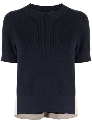 Suiting Bonding contrasting-panel top, Sacai Suiting Bonding contrasting-panel top
Suiting Bonding contrasting-panel top, Sacai Suiting Bonding contrasting-panel top